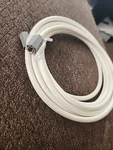Amphenol CTFC-T10 4002132 Coaxial Cable 6 Series White, 18 Awg, 25+ Feet, New. Fixed Price $10.00.