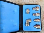 Industries P2RFA-4013-SS Low Pim Adapter Kit Stainless RFP2 7-16 Din Anritsu. Fixed Price $379.99.
