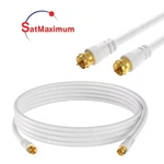 RG6 Dual Shield Coax Cable White Tv Antenna Satellite 3FT-100FT Multi-pack Lot. Fixed Price $460.99.