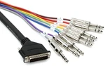 Hosa DTP-805 8-CHANNEL DB25 To 1/4" Trs Snake 16.5'. Fixed Price $77.31.