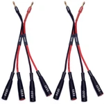 Cncess CESS-057X2 Dual Banana Plugs Splitter, To 4 Female Jack .... Fixed Price $20.27.
