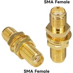 Gold-plated Sma Female Barrel Adapter (pack Of 10). Fixed Price $24.79.