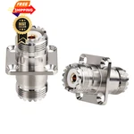 Xrds Rf SO239 Chassis Mount Connector 2-PACK, Uhf Female Silver. Fixed Price $20.88.