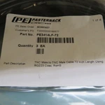 Pasternack PE3414LF-72 Qty Of Per Lot Cable Assembly Coaxial Tnc To RG-22. Fixed Price $100.00.
