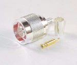 2PCS Rf Connector Male Crimp Silver Plated Teflon Insulation 8X, Belden 7808A. Fixed Price $10.25.