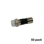 50 Pack Ppc EX6XLWSPLUS Weatherproof RG6 Compression Connector - Extended Body. Fixed Price $13.95.