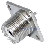 New 50-PACK Uhf Female Jack SO-239 Panel Chassis Mount Rf Coax Cable Connectors. Fixed Price $69.95.
