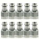 10PCS Adapter Bnc Female Jack Tnc Plug Rf Connector Straight F/m B5. Fixed Price $19.65.