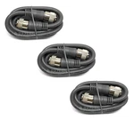3 Lot Steren Ft Gray RG-8X Mini Coax PL-259 Ham Radio Antenna Jumper Cable. Fixed Price $24.95.