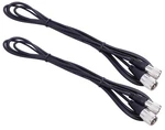 Lot Kalibur KPP9 9FT RG58A/U Cb Antenna Coax Cables W/ Molded Pl 259 Ends. Fixed Price $33.95.