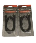Lot Of 2 Radioshack 3-FT Coaxial Cable Black RG-6/U,75-OHM 1500019. Fixed Price $8.99.
