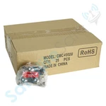 Antronix CMC4002U 2-WAY Coaxial Splitter 5-1218MHZ -3.5DB 75 Ohm 25-PACK. Fixed Price $29.95.