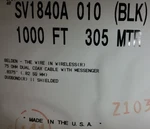 Belden Wire 1840A Dual RG-6 Bccs Duobond Ii Coaxial Cable W/msgr Usa /100FT. Fixed Price $99.99.