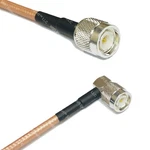 RG142 Silver Tnc Male To Angle Coax Rf Cable Usa Lot. Fixed Price $43.55.