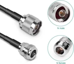 Phonetone 33 Feet 10M 50-3 Low Loss Rf Coaxial Cable Female. Fixed Price $21.86.