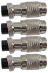 Lot Workman C4PDF6 Cb 4-PIN Cobra To 6-PIN Delta Force Radio Mic Adapters. Fixed Price $41.95.