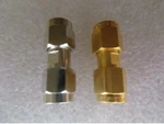 1X Amphenol Adapter Barrel Sma Double Male Plug Semi-miniature Gold Or Nickel. Fixed Price $9.95.