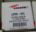 Andrew L5PDF-RPC Din Female Positive Stop Connector For LDF5-50A Only. Fixed Price $20.00.