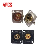 2/4/10X Female Rca Mount Chassis Socket Connector 86 Panels Gold Plated. Fixed Price $16.93.