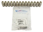 Lot Of 15X L-com Axa-nfnf Coaxial Adapter, Type N-female /. Fixed Price $58.65.