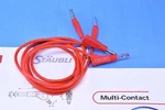 2 Staubli Multi-contact Test Leads Stackable Banana Plugs To 4MM Socket 600V 18A. Fixed Price $14.95.