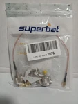 Superbat Sma Male To Rf Coaxial Cable 12 Inch + 5PCS Adap.... Fixed Price $19.99.