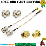 Coax Uhf Female SO-239 To Male/sma Adapter Extension Cable RG316 12". Fixed Price $25.93.