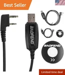 Programming Cable For UV-5R/5RA/5R PLUS/5RE, UV3R Plus, BF-888S, Ex, 5RX3,.... Fixed Price $16.79.
