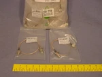 Two Terrawave 100-02-03-P18 18" Rptnc Plug To Bulkhead Jack Cable 416923. Fixed Price $22.99.