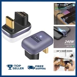 Poyiccot 180 Degree Usb Adapter 240W, 2-PACK Shape Angle. Fixed Price $18.77.