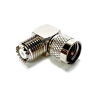 Gizwiz Rf Coax Adapters Mini Uhf To Female Right Angle 2PCS Pack. Fixed Price $10.95.