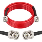 Mookeerf RG58 50 Ohm Bnc Male To Coax Cable - Low Loss 10FT, Red. Fixed Price $30.62.