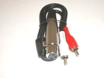 Philmore 44-160 12" Microphone Cable 3 Pin Xlr Female To Rca Stereo Plugs. Fixed Price $15.95.