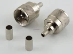 Uhf Male Coax Connector Crimp LMR-200 2-PIECES Usa Ham Radio Seller. Fixed Price $7.29.