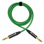 Mogami Green Trs Cable Ft Neutrik 1/4" Connectors 2549 NP3X-B Gold Patch. Fixed Price $31.99.