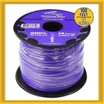 Audiopipe AP-14-100 Prl Primary Wire Gauge Foot 30.5 Meters In Purple. Fixed Price $17.99.
