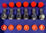 6 Din-male To N-female Adapters P/n RFD-43M-NF. Fixed Price $74.99.