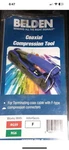 Belden Coaxial Compression Tool For F-connectors RG59 RG6. Fixed Price $12.00.