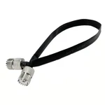 Window/door Pass Through Flat Rf Coaxial Cable SO239 Uhf Female 12-INCH 50 Ohms. Fixed Price $13.49.