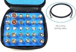 30PCS Rf Coaxial Universal Adapter Kit Wifi Mmcx Tnc Sma Bnc + Testing Cable. Fixed Price $133.00.