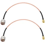 Sma Male To N Cable 1FT2 Pack RG316 50 Ohm For Wifi Routergp. Fixed Price $25.86.