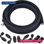 Evil Energy 10AN Ptfe Fuel Line Kit, AN10 E85 Hose 10FT Black. Fixed Price $120.23.