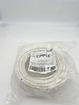 The Cimple 75FT Dual W/h Ground RG6 Coaxial Quality Compression Connectors. Fixed Price $20.45.