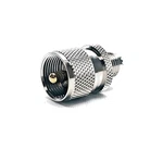 Gizwiz Rf Coax Adapter Mini Uhf Female Jack To PL-259 Plug 2PCS Pack. Fixed Price $9.50.