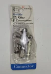 Radio Shack 278-285 Pack Of 10 Twist-on Tv Coax Connectors For 75-OHM RG-6. Fixed Price $11.97.