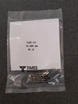 New, Times Microwave, TC-200-SM-SS-X, Sma-male Conn LMR-200 Cbl Crmp/sldr. Fixed Price $10.00.