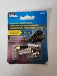 Pack Ideal Twist F-connector For Coax RG-6 84-039. Fixed Price $9.99.