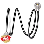 Tuolnk Mini Uhf To Female Extension Cable 3.3FT RG58. Fixed Price $20.00.
