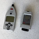 3M Acoustical AC-300 Calibrator With SD-200 Sound Level Meter, Carrying Case. Fixed Price $388.00.