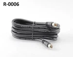 6FT RG6 75 Ohm High-grade F-type Coaxial Video Cable, Cablesonline R-0006. Fixed Price $8.95.